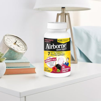 Airborne suplemento efervescente multivitamínico 116 tab