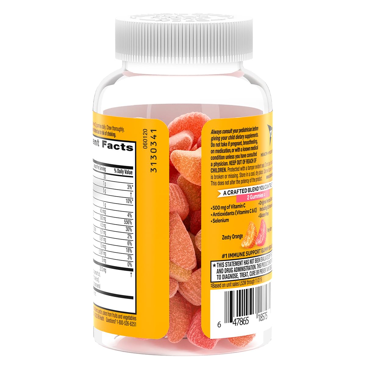Airborne vitaminas y minerales para niños