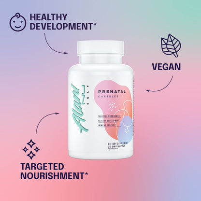 Alani Nu vitaminas prenatales cápsulas para mujeres embarazadas