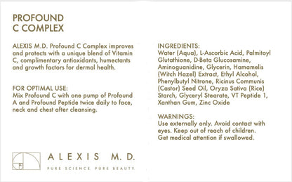 ALEXIS M.D. Profound C Complex para piel nutrida