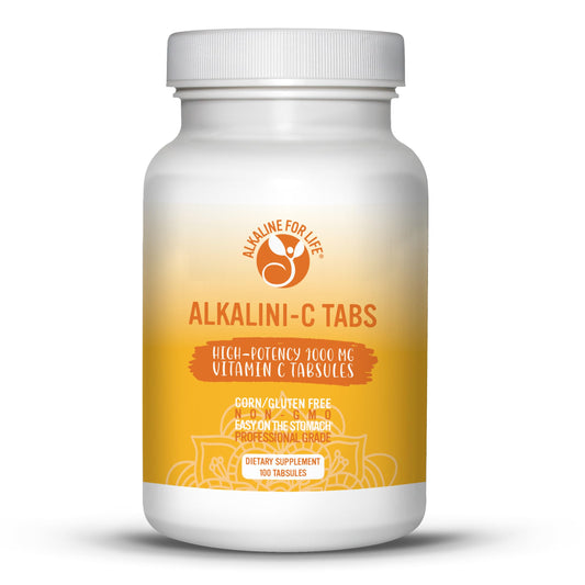 Alkalini-C tabletas de vitamina c l-ascorbato 1000 mg sin maíz sin gmo
