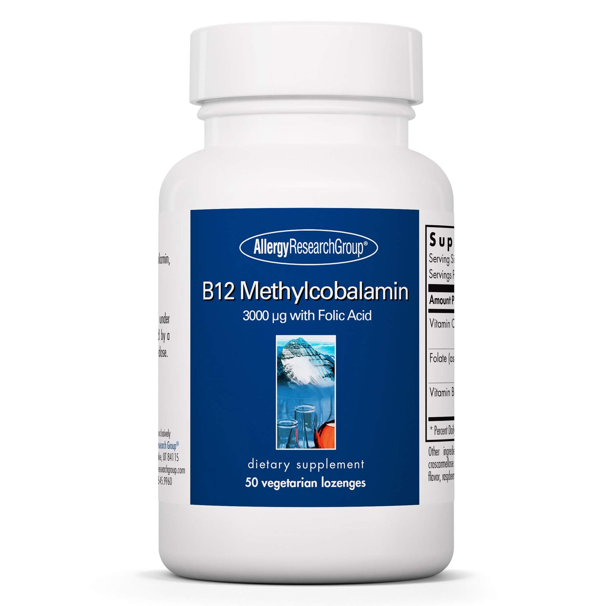 Allergy Research Group B12 metilcobalamina 400mcg paquete 50
