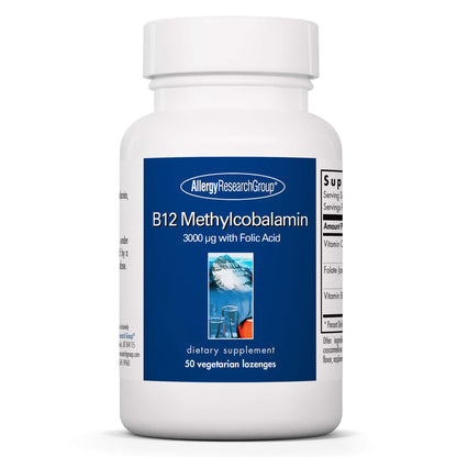 Allergy Research Group B12 metilcobalamina 400mcg paquete 50