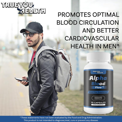 Alpha Blood Flow suplemento con L-Arginina y L-Citrulina