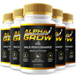 Paquete de 5 Alpha Grow suplemento multivitamínico 60 cápsulas cada uno
