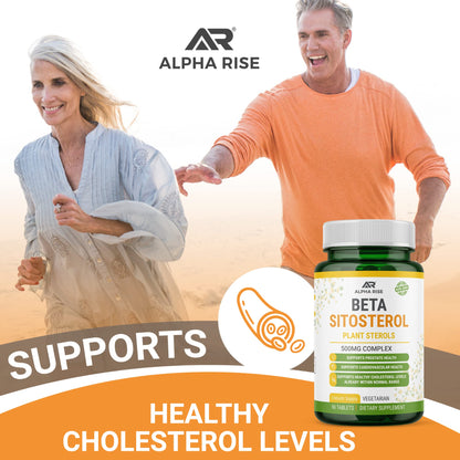 ALPHA RISE ADK 5 fórmula 3 en 1 con vitaminas y beta sitosterol