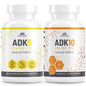Suplemento vitamínico ALPHA RISE ADK fórmula 3 en 1 en cápsulas líquidas