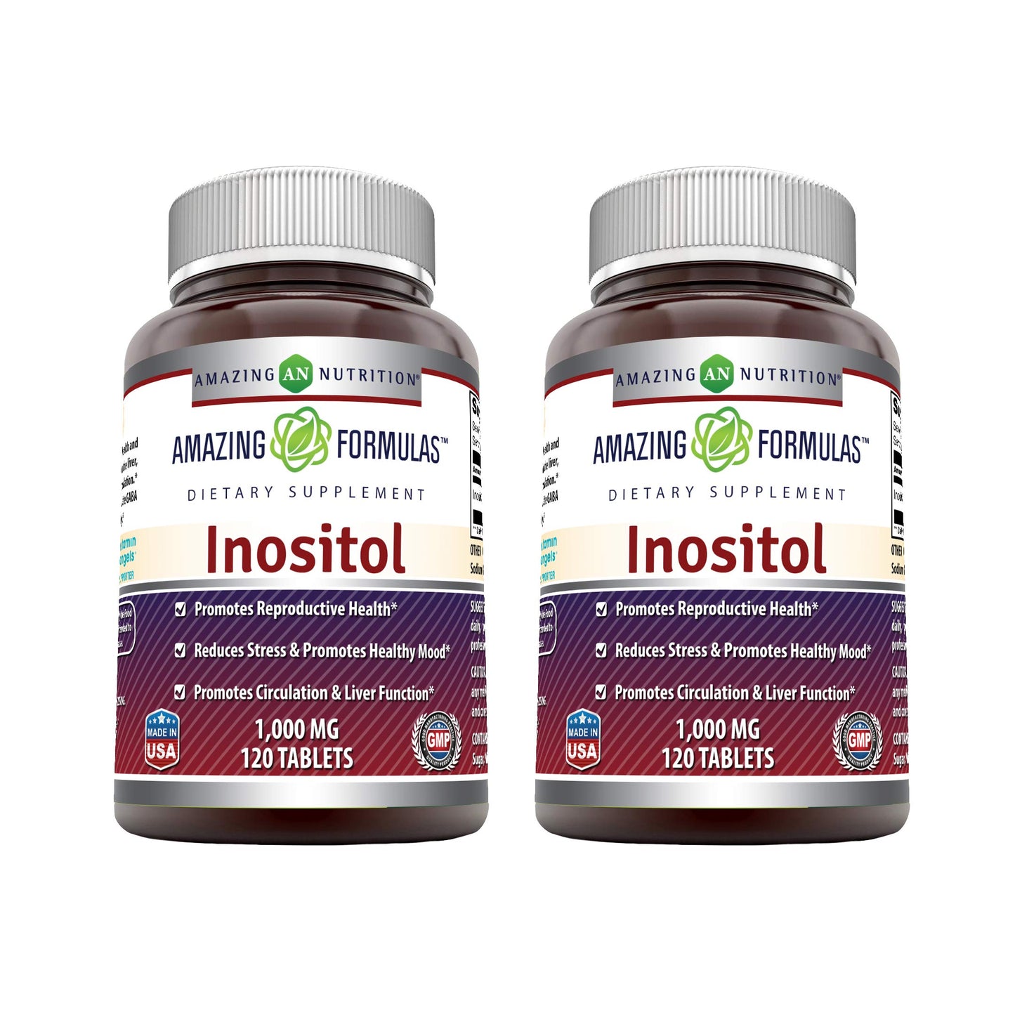 Amazing Formulas Inositol 1000 mg caja frontal