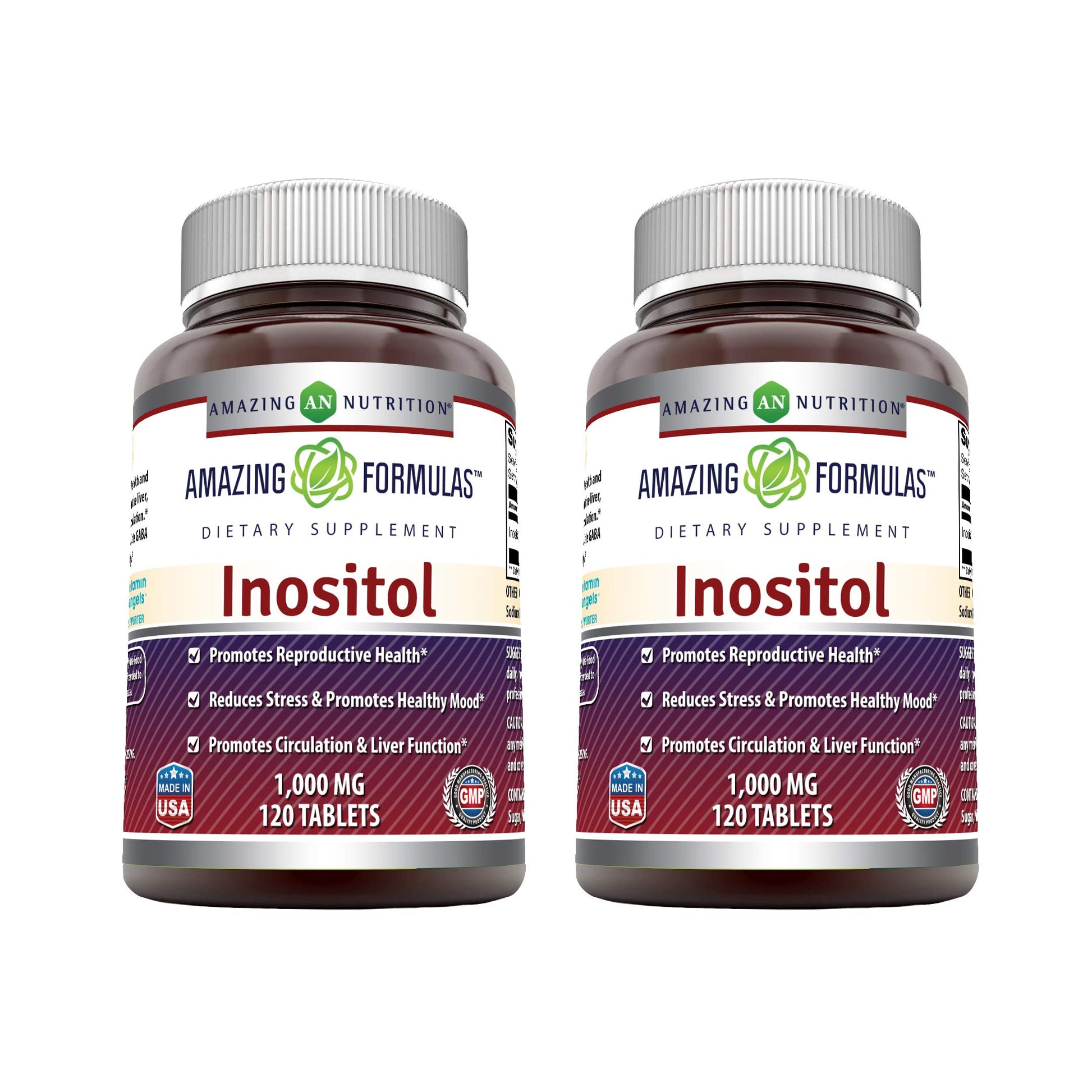 Amazing Formulas Inositol 1000 mg caja frontal
