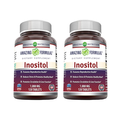 Amazing Formulas Inositol 1000 mg caja frontal