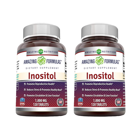Amazing Formulas Inositol 1000 mg caja frontal