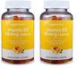Amazon Basics gomitas vitamina d3 sabores naranja limón fresa