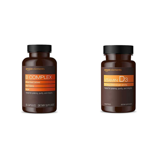 Amazon Elements Complejo B 65 cápsulas veganas