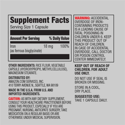 Amazon Elements suplementos vitamina B12 65 pastillas sabor frutos rojos