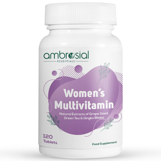 Ambrosial Multivitaminas para Mujeres 120 Tabletas