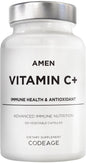 Amen suplemento vitamina C más zinc 120 cápsulas veganas