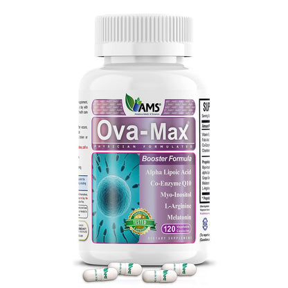 America Medic & Science OVA-Max vitaminas prenatales caja frontal