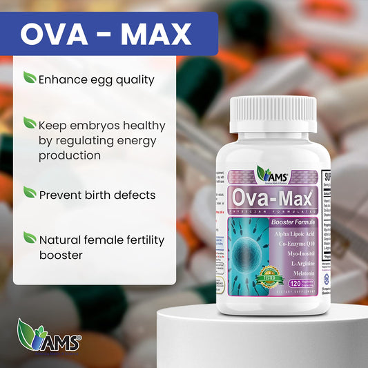 Suplementos WFS Plus para fertilidad de America Medic 90 cápsulas