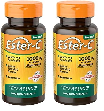 American Health Ester-C bioflavonoides cítricos tabletas 45 unidades