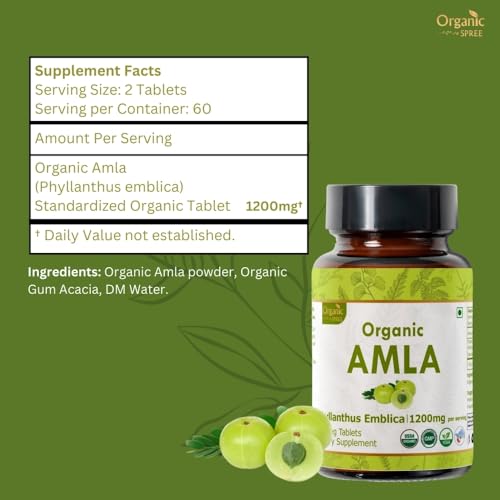 Amla Organic Spree suplemento vitamínico orgánico natural