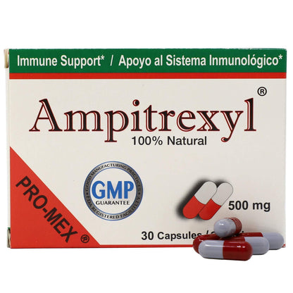 Ampitrexyl suplemento natural apoyo sistema inmune 30 cápsulas