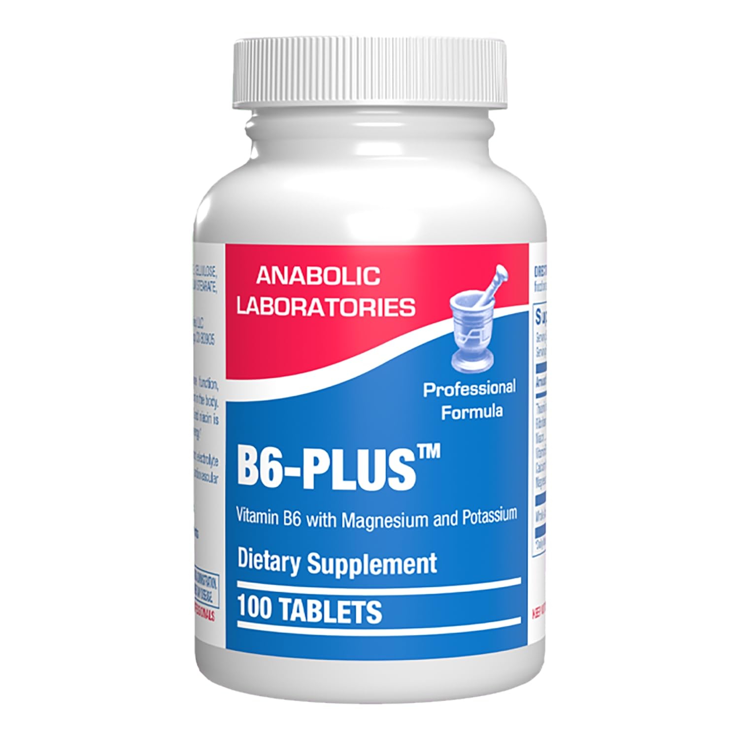 Anabolic Laboratories suplemento Calcio Magnesio B6 envase frontal
