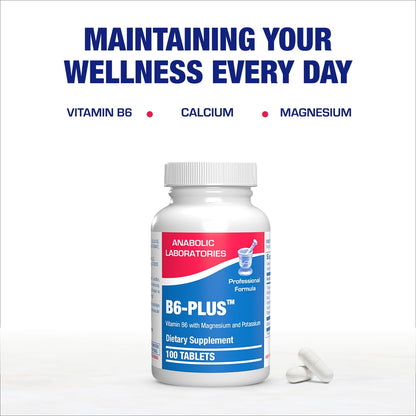 Empaque de suplemento Anabolic Laboratories con vitaminas y minerales