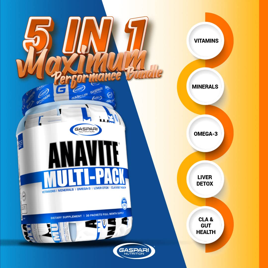 Gaspari Anavite con fondo de colores 5 en 1 en gran tamaño.
