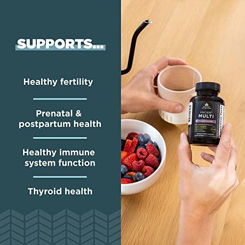 Ancient Nutrition multivitamínico, salud ósea y sanguínea
