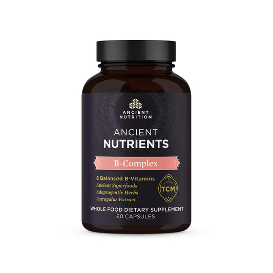 Ancient Nutrition vitamina B Complex frasco 60 cápsulas