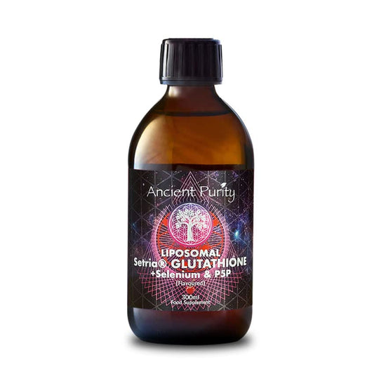 Ancient Purity frasco glutatión liposomal 300ml sabor cereza