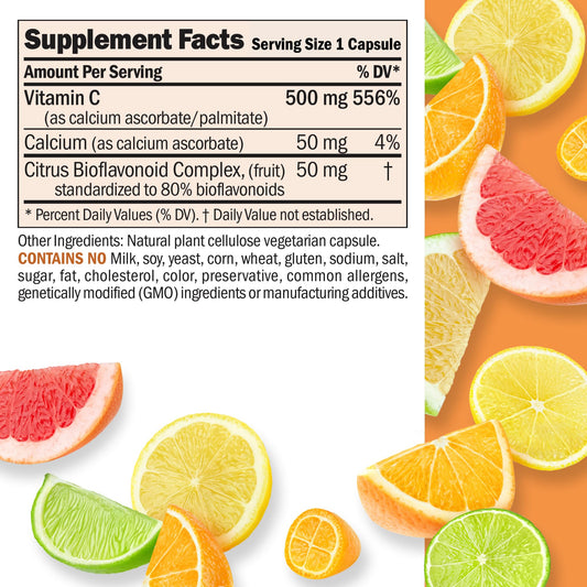 Frasco Andrew Lessman vitamina C complejo bioflavonoides cítricos