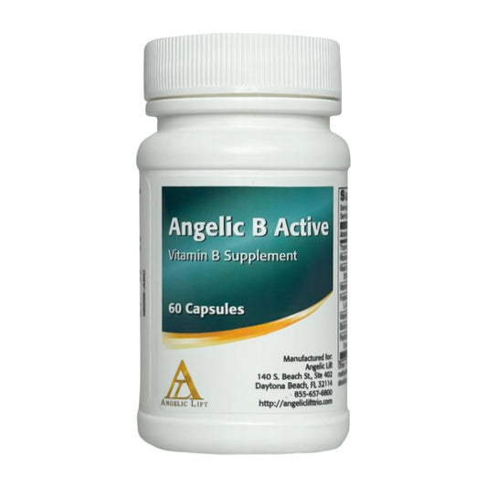 Botella Angelic B Active suplemento complejo de vitamina B bioactivo