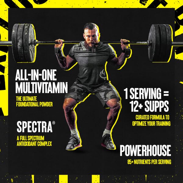Animal Pak multivitamínico polvo para rendimiento deportivo.
