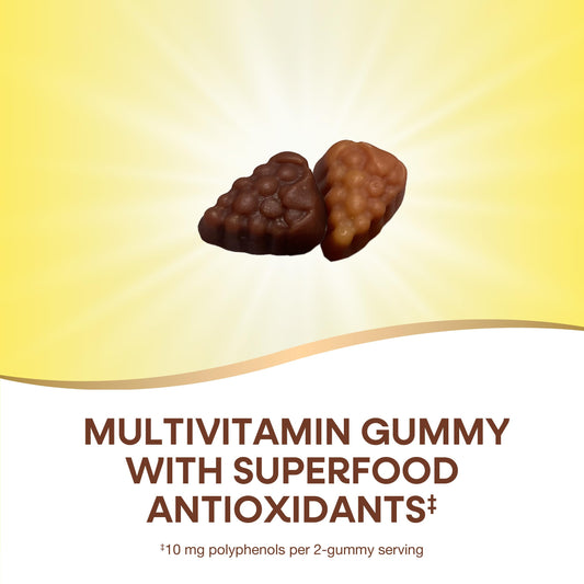 Antioxidantes superfood en gomas Alive! para mujeres