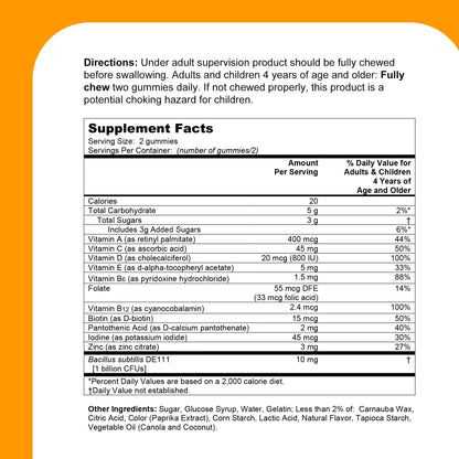 anuncio multivitamínico One A Day probiótico