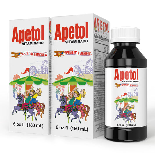 Apetol vitaminas líquidas para estimular apetito y energía cerebral