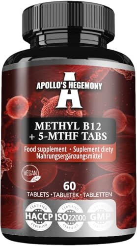 APOLLO'S HEGEMONY metil b12 suplemento 60 tabletas veganas