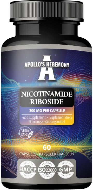Apollo's Hegemony cápsulas de nicotinamida ribósido caja frontal