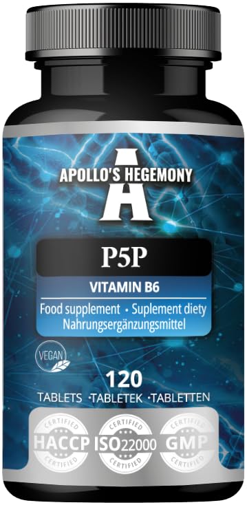 Apollo's Hegemony P5P 50 mg botella 120 tabletas veganas
