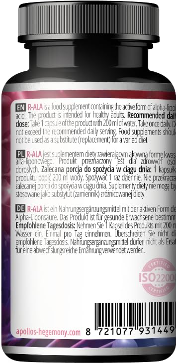 APOLLO'S HEGEMONY suplemento con Mio y D-Chiro Inositol en cápsulas