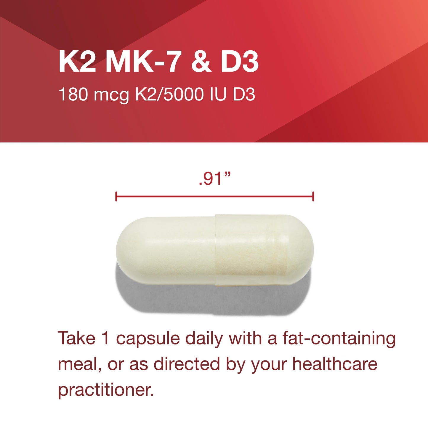 Apoyo a absorción de calcio suplemento K2 MK-7 y vitamina D3