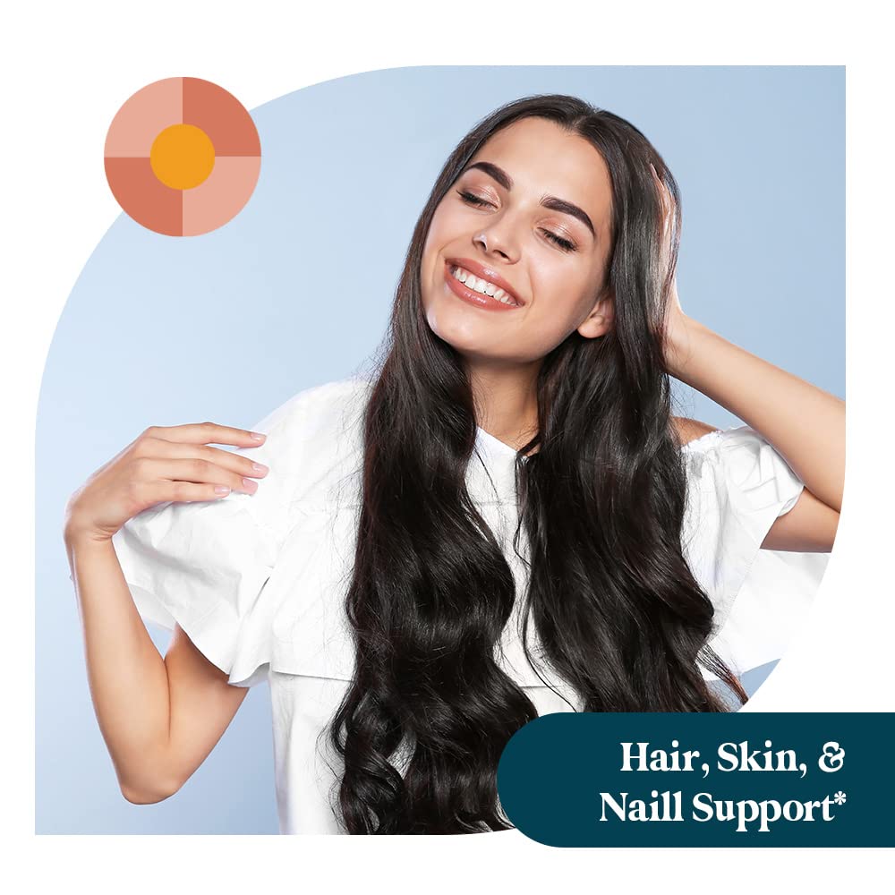 Apoyo para cabello, piel y uñas saludables