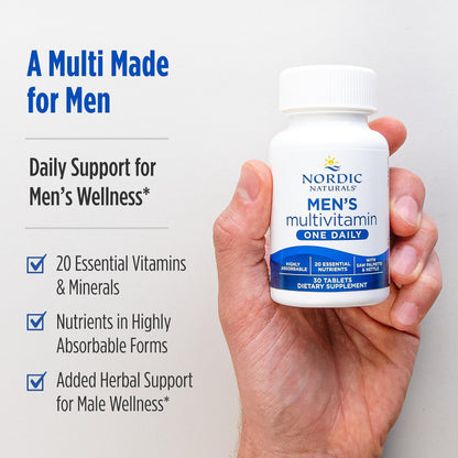 Apoyo diario multivitaminas Nordic Naturals hombres