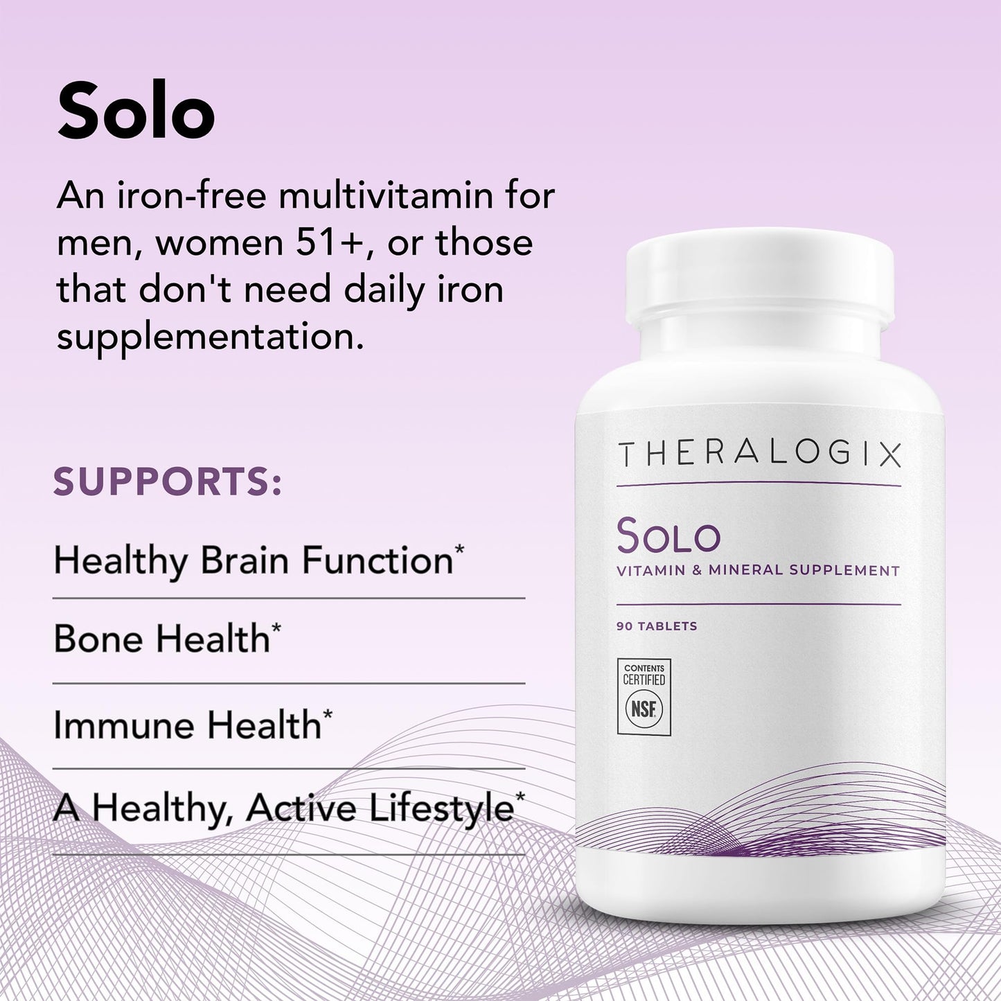 Apoyo diario multivitamínico y multimineral Theralogix