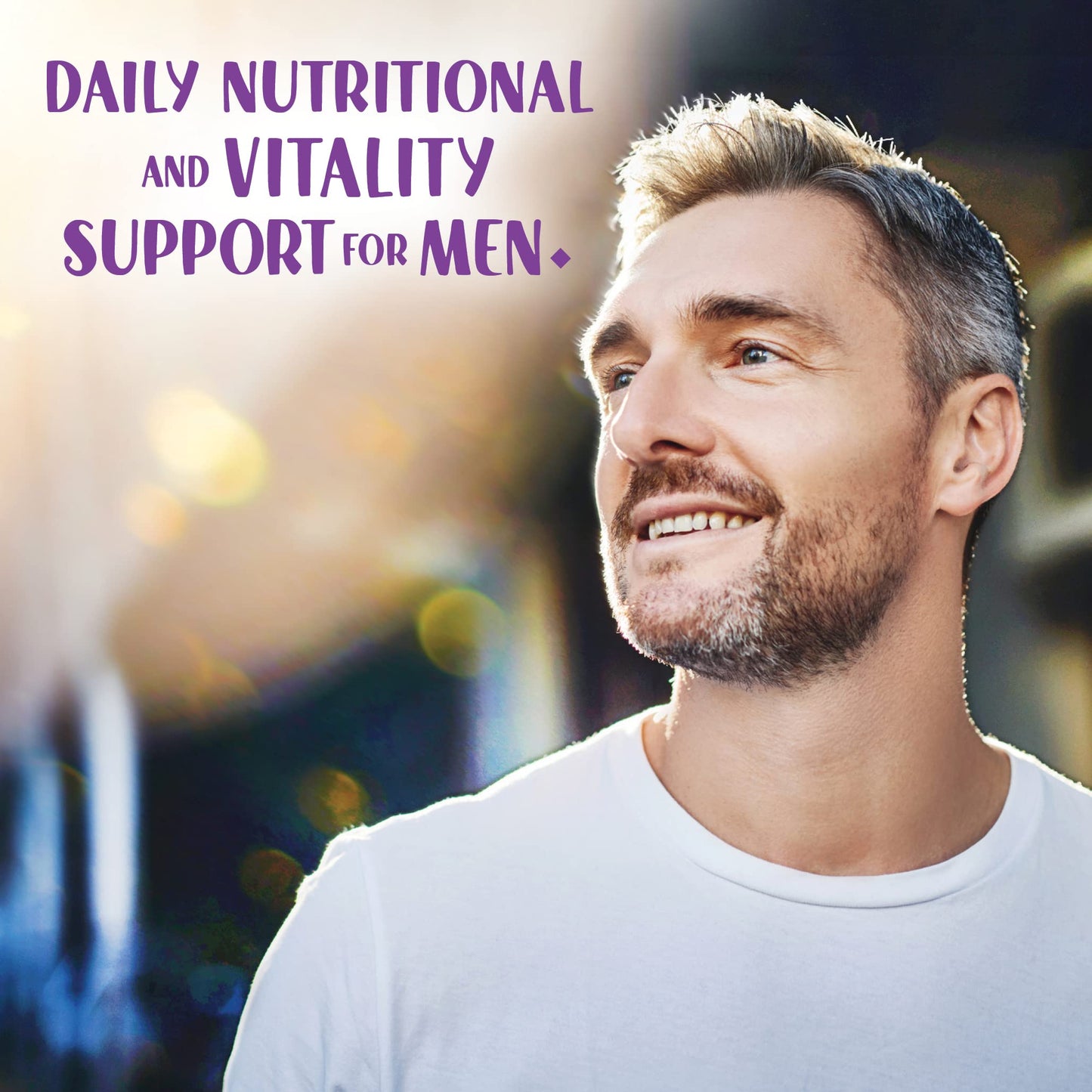 apoyo diario a la nutrición y vitalidad para hombres