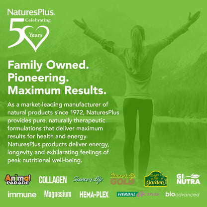 Apoyo dietético Natures Plus Oro