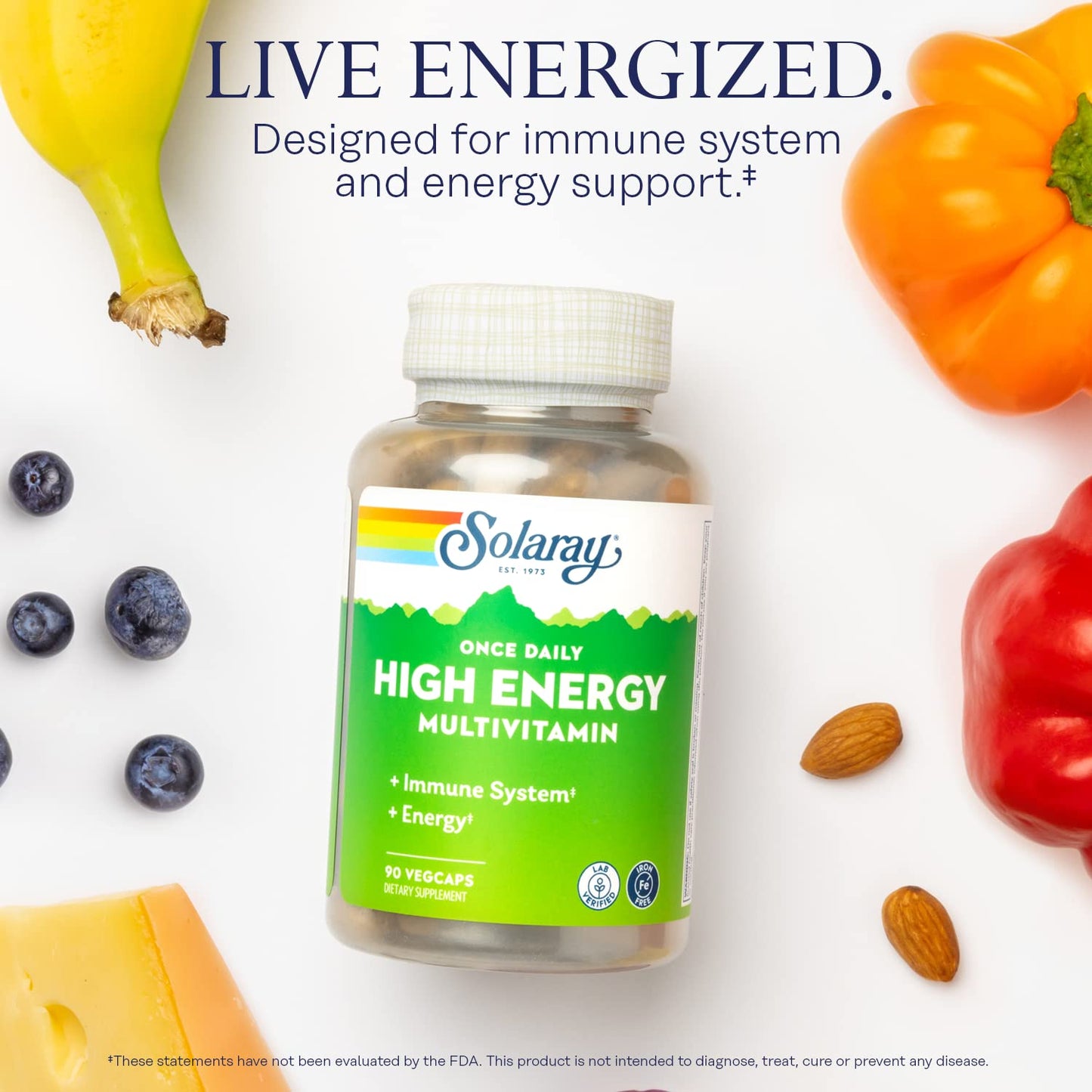 Apoyo energético e inmunológico con Solaray High Energy