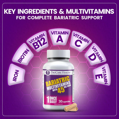 Apoyo nutricional completo para pacientes bariátricos ProCare Health