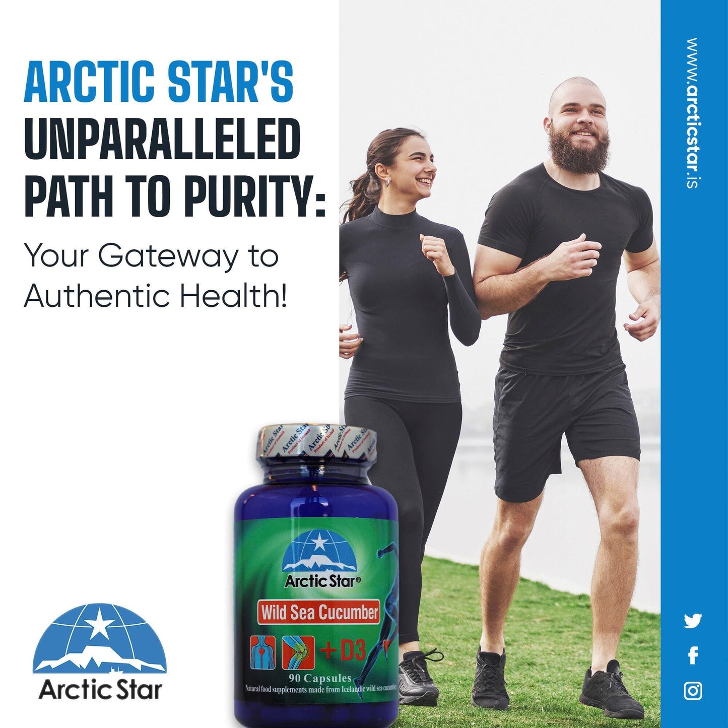 Arctic Star cápsulas pepino de mar antioxidantes